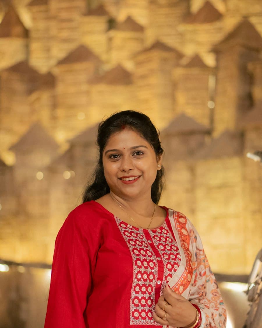 Ivory Mirror Work Kurti Palazzo Set